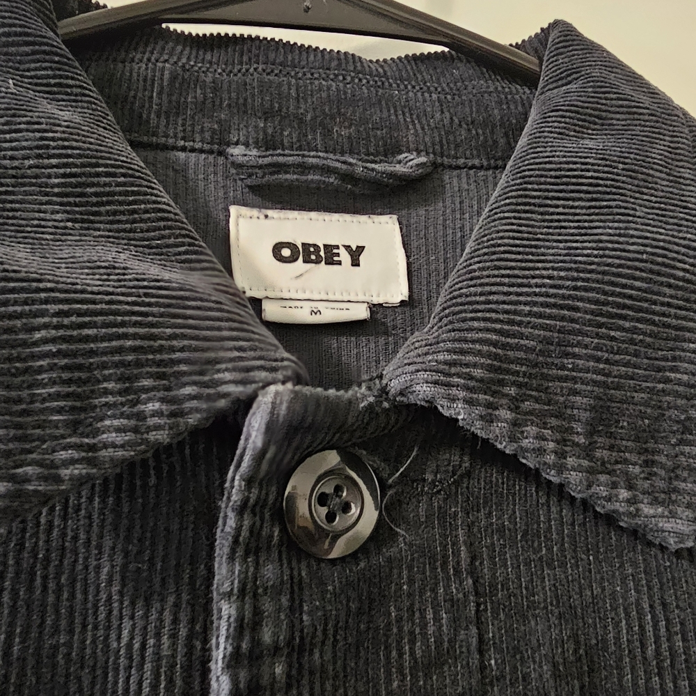 Obey Polo overshirt corduroy